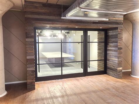 metal and glass doors fabricators atl anta area|AJ Glass ⏐ Commercial Glass Interiors ⏐ Custom Steel Fabrication.